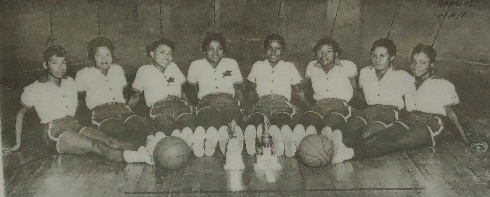 PVIL girls basketball team